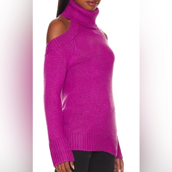 NWOT Revolve Lovers + Friends Turin Backless Turtleneck Sweater - Picture 3 of 11